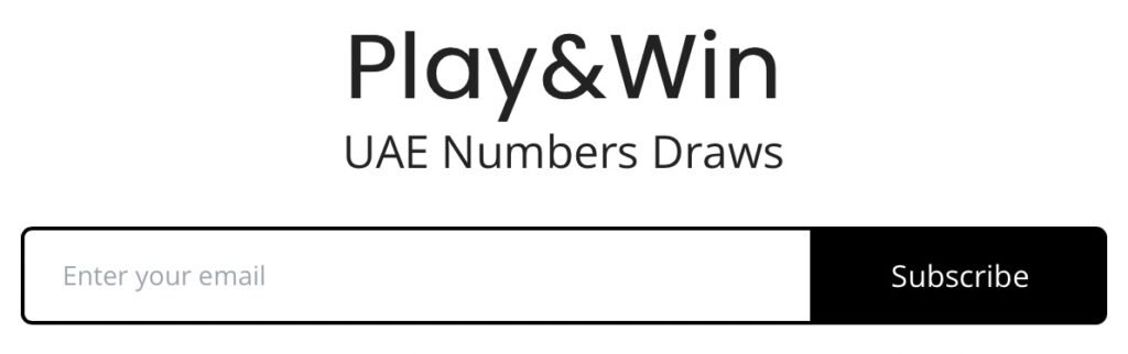 Go Win UAE Draw Games - How to Play Go Win Draw Games